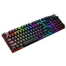 Zorique Gaming Usb Luminous Wired Keyboard Floating Manipulator
